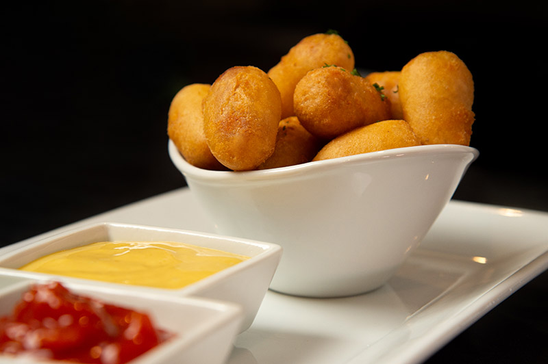 Restaurant menu photography