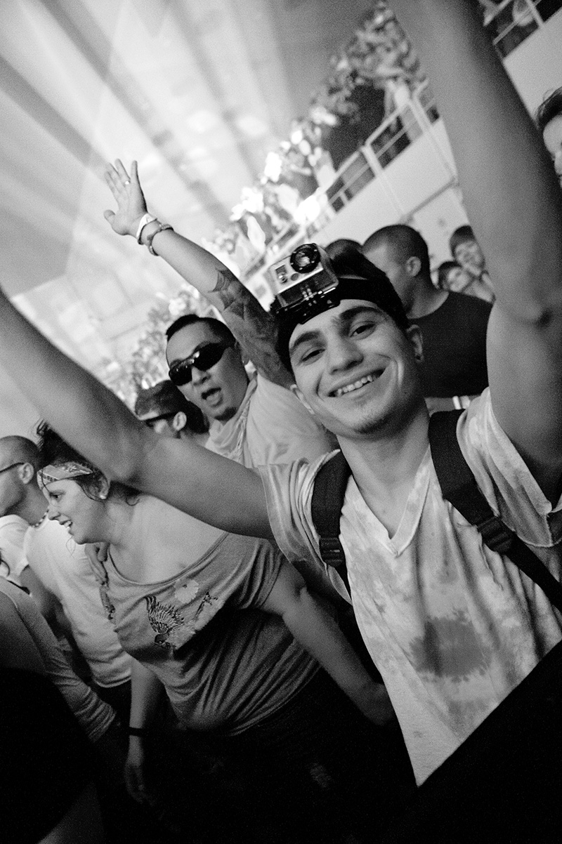 Music festival photography